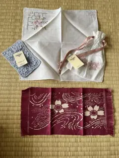 近沢レース店 ハンカチ 等　セットのサムネイル