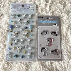 『正規品』スヌーピー ぷくぷくシール バブルポップシール 2枚セット!!!