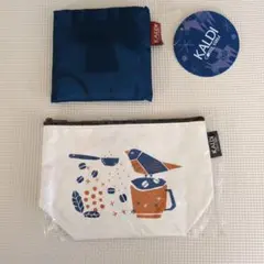 新品未開封カルディKALDI限定品セットバードフレンドリーポーチエコバッグ