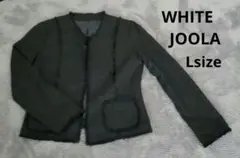 WHITE　JOOLA ツイード　ジャケット　ブラック　フォーマル