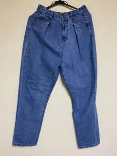 クラシカルエルフ　深めのタックが印象的なウエストタックハイウエストデニム　XL