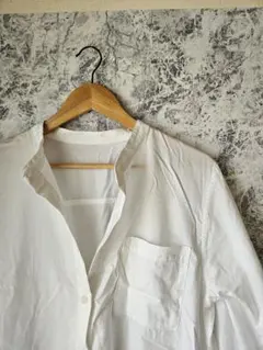 【LOWRYS FARM】 ロング丈シャツワンピース