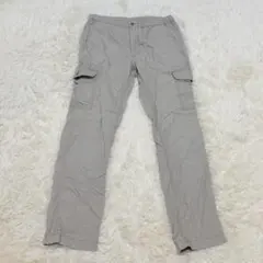 UNIQLO ユニクロ カーゴパンツ ポケット付 ベージュ Sサイズ J-95
