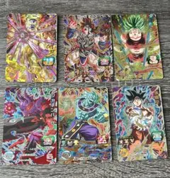 ドラゴンボールヒーローズ トレーディングカード 6枚セット