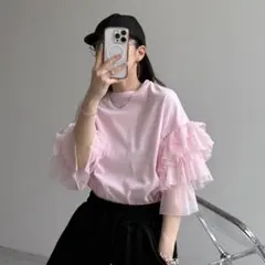 wee9s ドッキングチュールチアーフリルティーのサムネイル