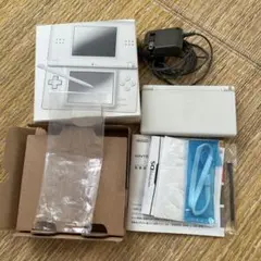 ニンテンドー DS Lite クリスタル ホワイト 本体 箱付 任天堂