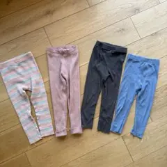 monmimi と ZARA ベビー レギンス 4点セット