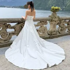 ウェディングドレス　Aライン　前撮り　WEDDING DRESS