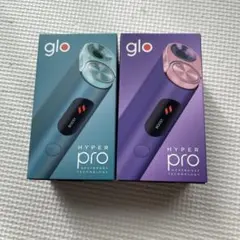 ♦新品未使用♦glo HYPER pro 本体 2個セット パープル ブルー