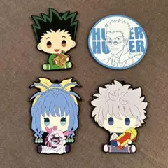 一番くじHUNTER×HUNTER ラバーコースター　4枚セット！