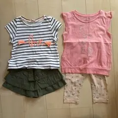 ユニクロ H＆M babyGap コーデセット