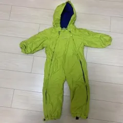 mont-bell ベビー用ジャンプスーツ 90サイズ 黄緑