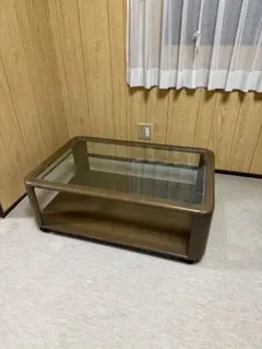 【最終お値下げ】 karimoku カリモク　木製　ローテーブル　キャスター付き