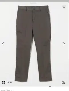 green label TC サテン スマートレッグ パンツ ―ストレッチ―