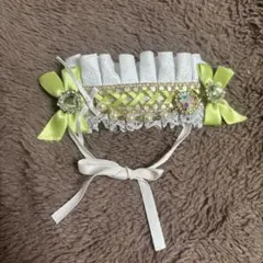 ぬい用ヘッドドレス 緑