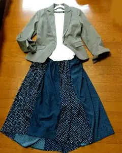 avvジャケット&クチュームスカート セット