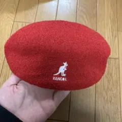 【美品】KANGOL ハンチング 504  パイル素材