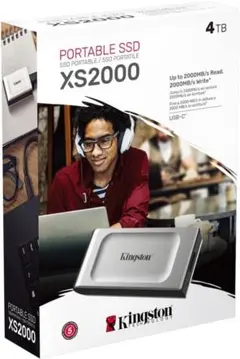 キングストンテクノロジー 外付け SSD 4000GB 4TB USB3.2