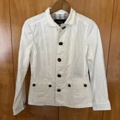 BURBERRY テーラードジャケット 38 ホワイト