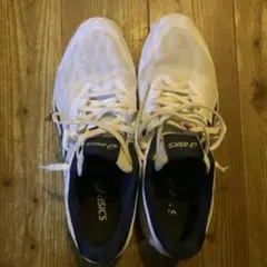 asics バレーボールシューズ ホワイト/ネイビー