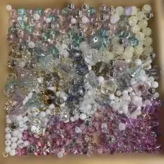 140 資材　ハンドメイド　パーツ　おまとめ　アソート　アクリルビーズ