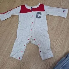 Champion 80サイズ ロンパース　長袖