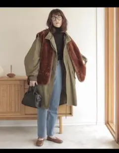 ANGIE VINTAGE × meg セット　3WAYモッズコート