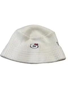 NEW ERA キティー ニット バケットハット ニューエラ ホワイト