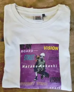 VISION STREET WEAR×NARUTO Tシャツ　L　はたけカカシ