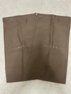 GUCCI グッチ 収納袋　シューズ用2枚セット