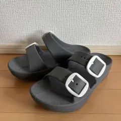TELIC リカバリーサンダル ダブルベルト グレーのサムネイル