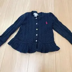 ラルフローレン　カーディガン　セーター　女の子　90cm