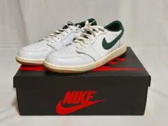 新品27cm】NIKE エアフォース1ホワイト/グリーン/ココナッツミルク