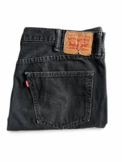 Levi's 505 ブラックデニム W38L32のサムネイル