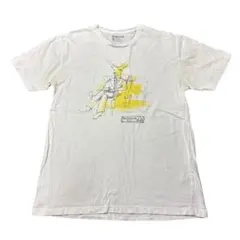 BURTON グラフィックTシャツ　ホワイト　L 古着　8#b