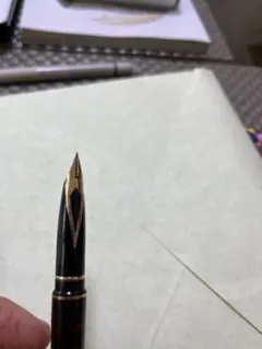 Sheaffer 万年筆 べっ甲柄 インレイニブのサムネイル
