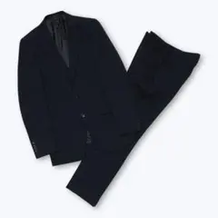 ONLY オンリー 2B スーツ セットアップ 170Y 黒 シャドーストライプ