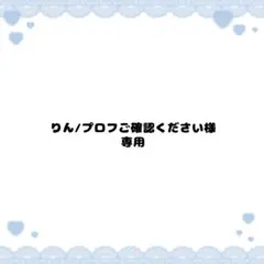 りん/プロフご確認ください様専用