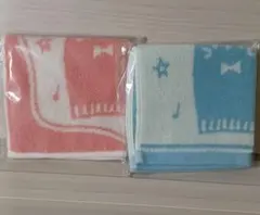 今治　ハンドタオル　猫　2枚セット