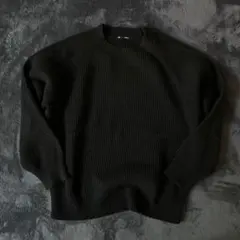 GU ブラック ニット S