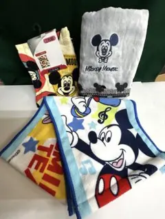 ディズニー　ミッキータオルセット 未使用品
