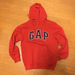 値下げ交渉可能 GAP レッド パーカー XS