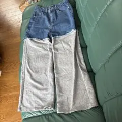 Coka デニムスウェットパンツ Sサイズ❤️めちゃくちゃ可愛い❤️万能商品‼️のサムネイル