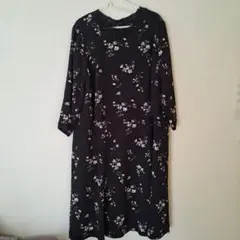 花柄ワンピース 大きいサイズ 19ABR