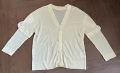 Discoat 七分袖カーディガン Fサイズ