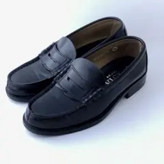ハルタのローファー　黒　HARUTA 24EEE