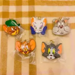 【TOM and JERRY】手作りおやつチャーム　#しぼりクッキー　5点セット
