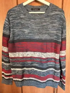 NANO UNIVERSE マルチボーダーニット