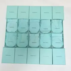 新品・未使用 ティファニー 巾着 20枚 保存袋 内袋 アクセサリー