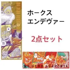 僕のヒーローアカデミア　ポスター　ホークス　エンデヴァー